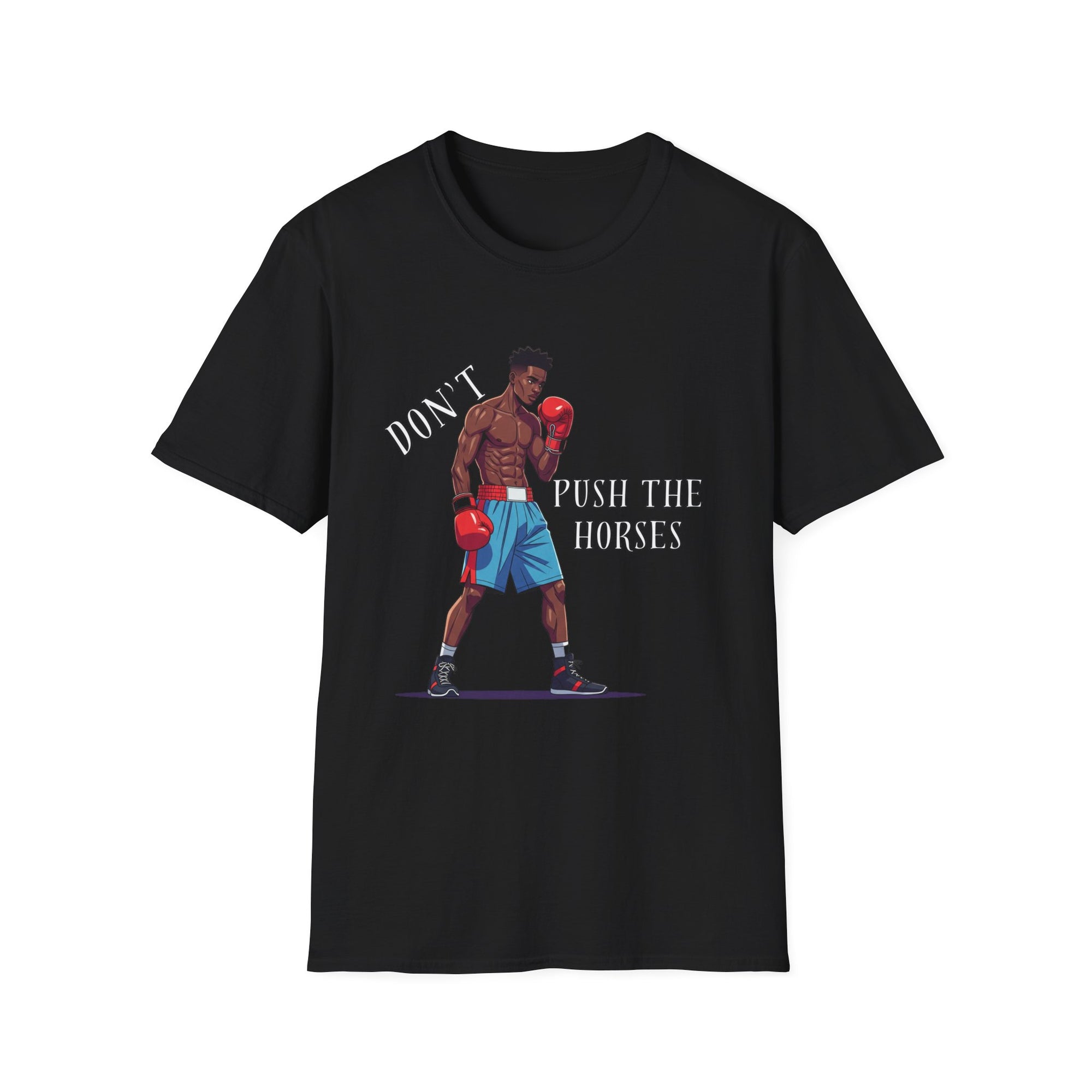 Boxer Motivational T-Shirt | Unisex Softstyle Tee for Fitness Lovers