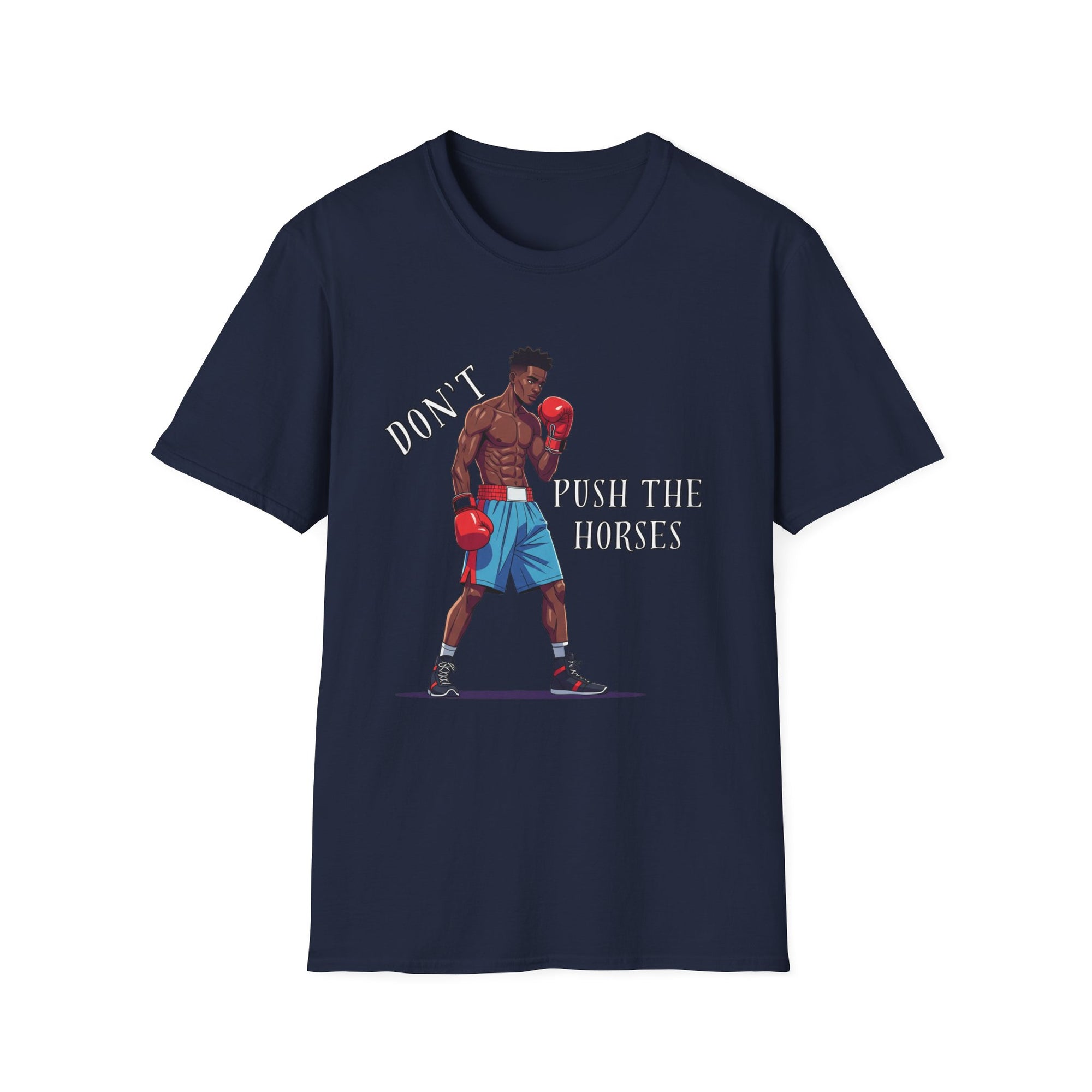 Boxer Motivational T-Shirt | Unisex Softstyle Tee for Fitness Lovers