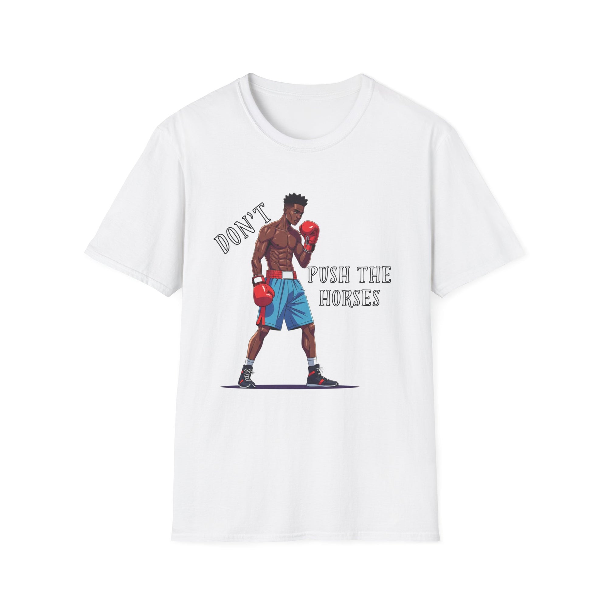 Boxer Motivational T-Shirt | Unisex Softstyle Tee for Fitness Lovers