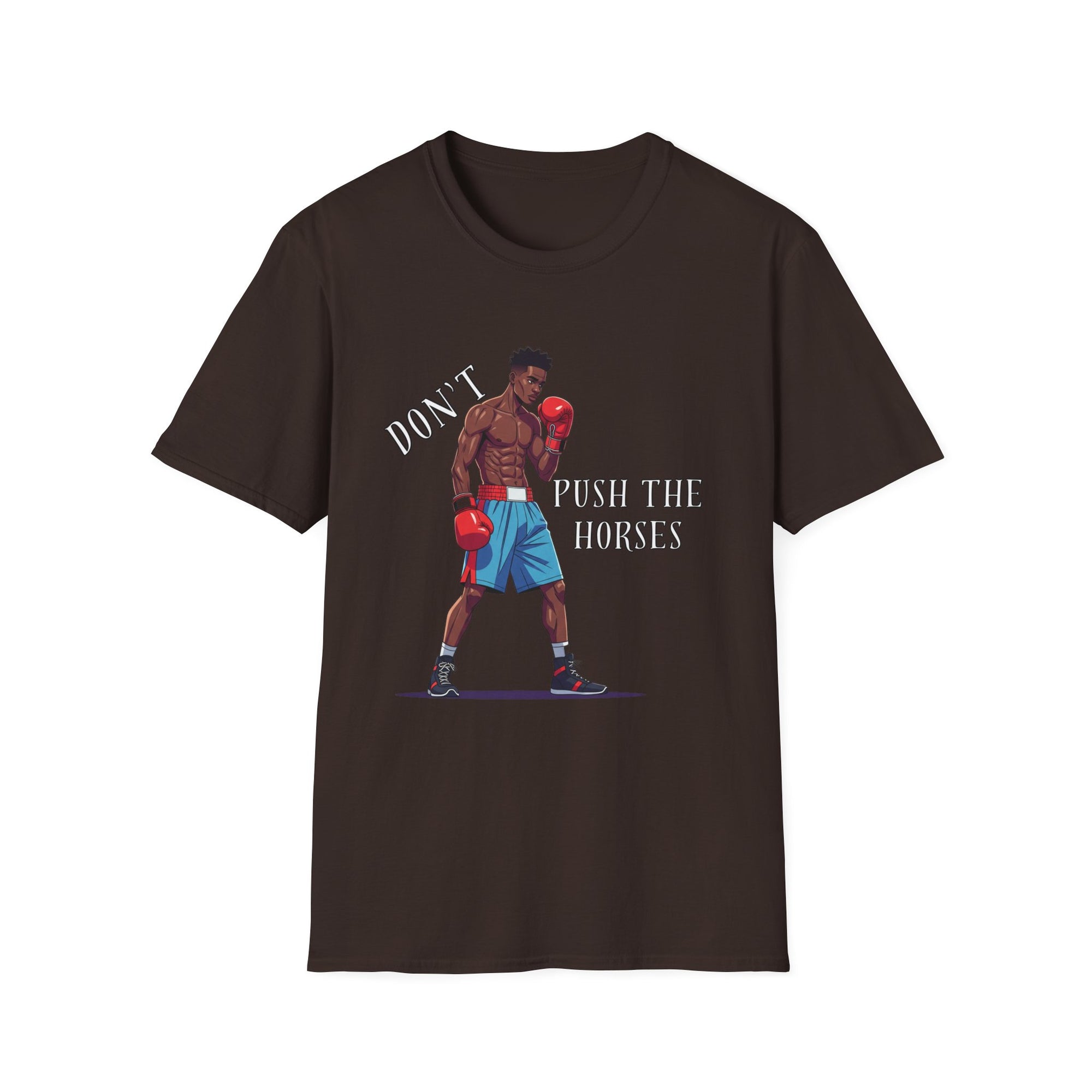 Boxer Motivational T-Shirt | Unisex Softstyle Tee for Fitness Lovers